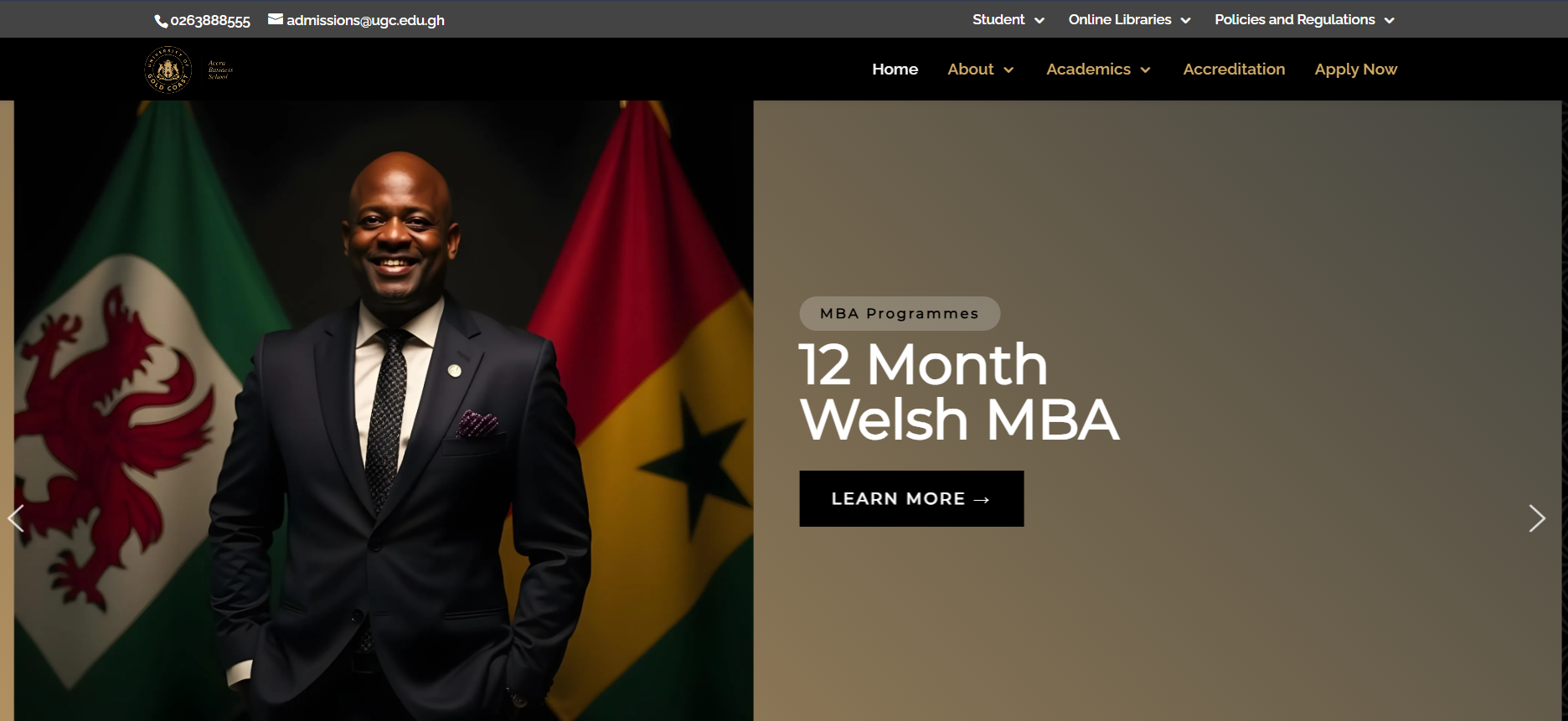 University of Gold Coast Website